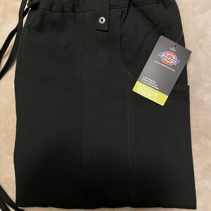 Dickies Black Extreme Stretch Medium Scrub Pants